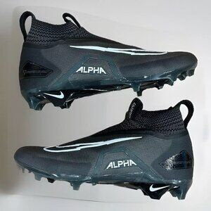 Nike Alpha Menace Elite 3 Flyknit Football Cleats Black CT6648-010 Men S…
